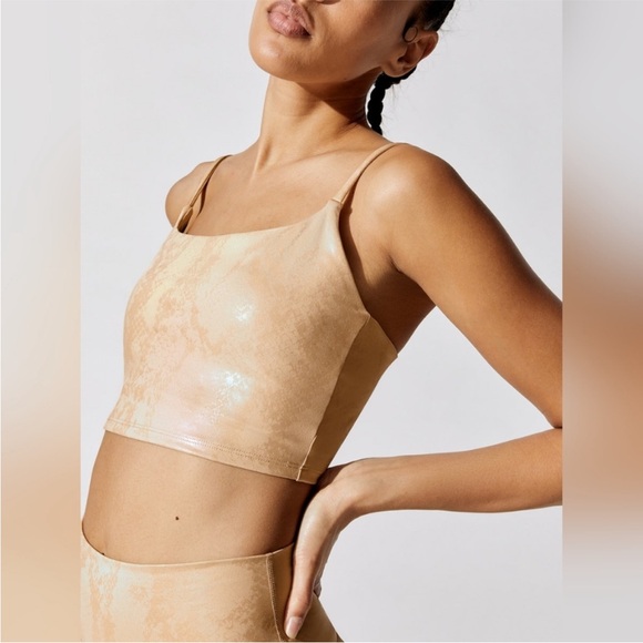 Carbon38 Women’s Metallic Snake Cami Sz S - Picture 5 of 10